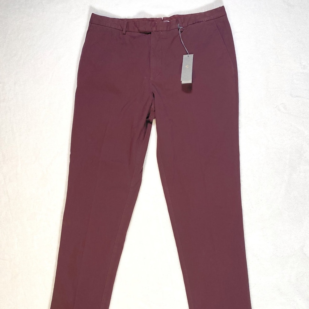 BOGLIOLI Garment Dyed Stretch Cotton Pants